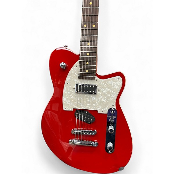 Used Reverend Buckshot Red Solid Body Electric Guitar