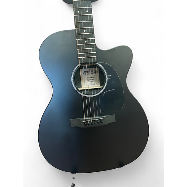 Used Martin X Series Black Acoustic Guitar
