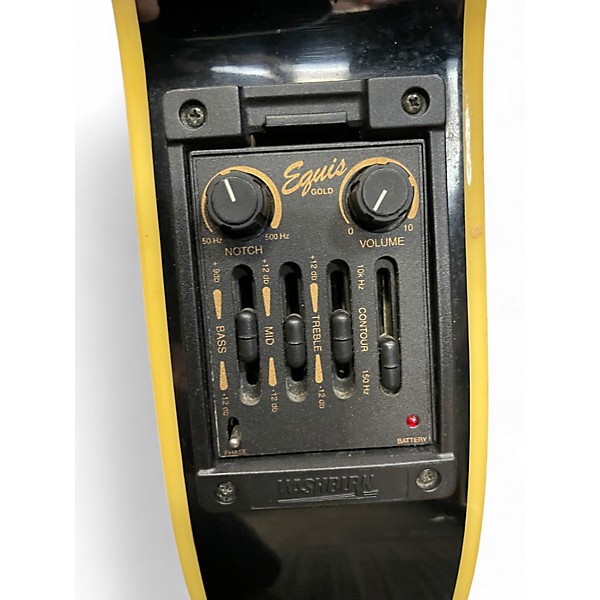 Used Washburn A20M-12BK BLACK 12 String Acoustic Electric Guitar