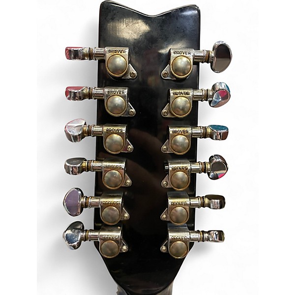 Used Washburn A20M-12BK BLACK 12 String Acoustic Electric Guitar