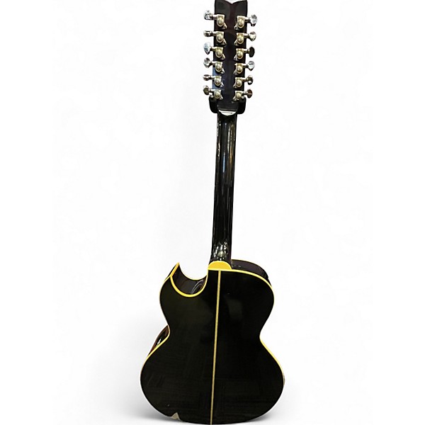 Used Washburn A20M-12BK BLACK 12 String Acoustic Electric Guitar