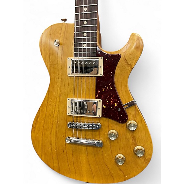 Used Knaggs Kenai T.O.M Swamp Ash Satin Finish Amber Solid Body Electric Guitar