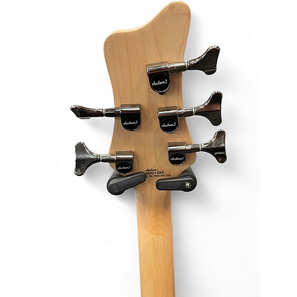 Used Jackson JS SERIES SPECTRA JS3QV ALIEN BURST Electric Bass Guitar