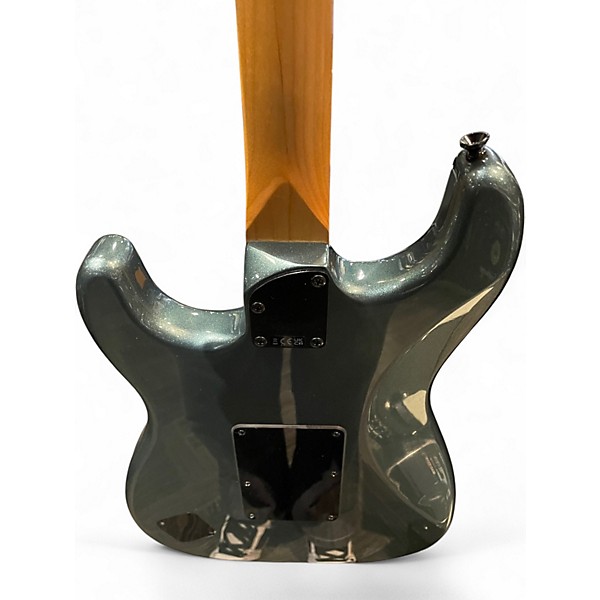 Used Squier Contemporary Stratocaster HH Gunmetal Gray Solid Body Electric Guitar