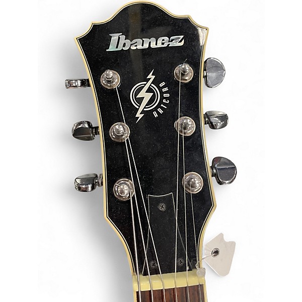 Used Ibanez AM73B Archtop Cherry Hollow Body Electric Guitar