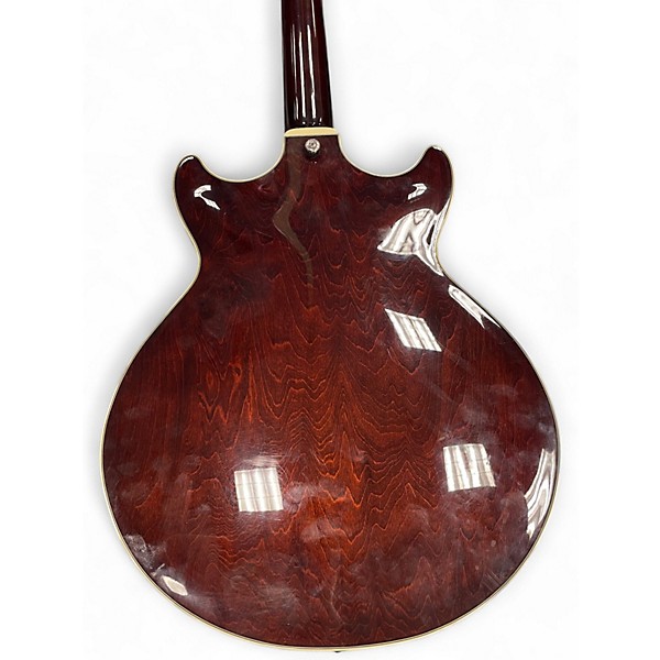 Used Ibanez AM73B Archtop Cherry Hollow Body Electric Guitar