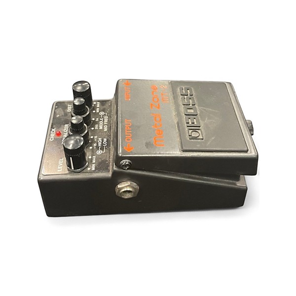 Used BOSS MT2 Metal Zone Distortion Effect Pedal