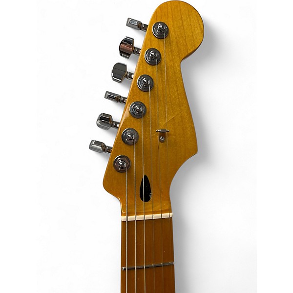 Used Reuter Guitars Strat Transparent Sunburst Solid Body Electric Guitar