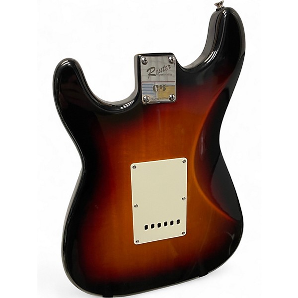 Used Reuter Guitars Strat Transparent Sunburst Solid Body Electric Guitar
