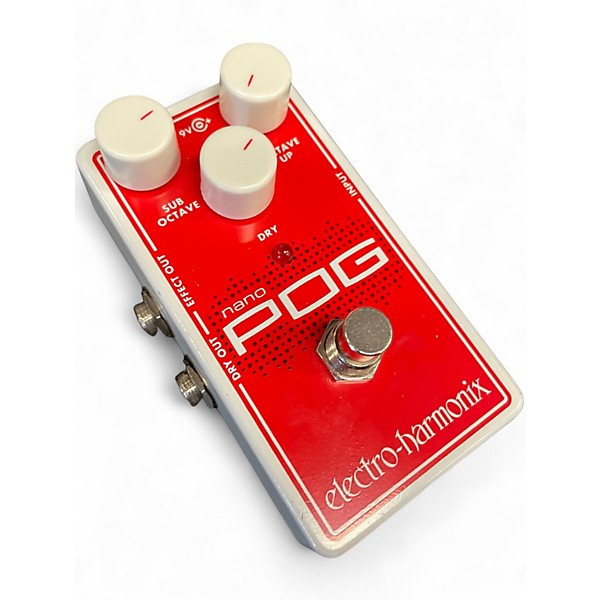 Used Electro-Harmonix Nano POG Polyphonic Octave Generator Effect Pedal