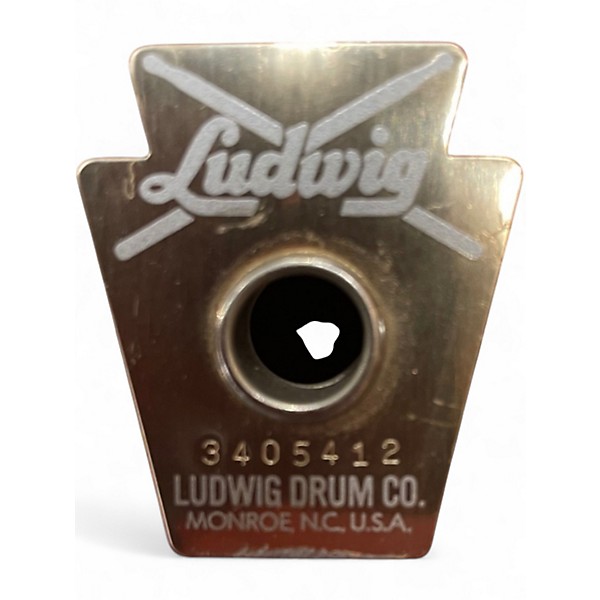 Used 1990s Ludwig 6 Piece Classic Maple With Matching Canaster Seat Mod Orange Drum Kit