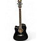 Used Vangoa Basic VG-1L Lefty BLACK Acoustic Guitar thumbnail