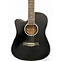 Used Vangoa Basic VG-1L Lefty BLACK Acoustic Guitar
