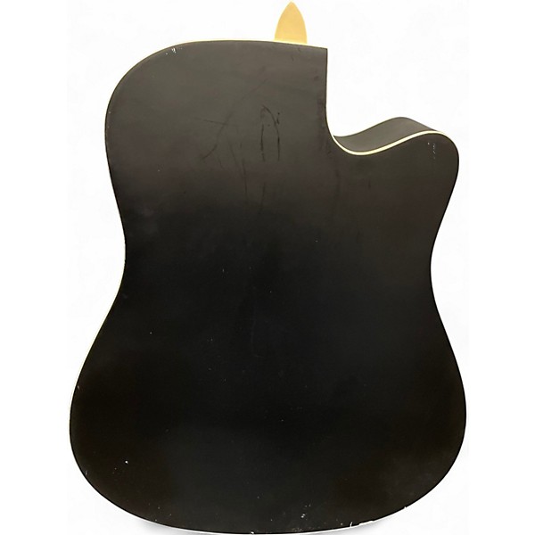 Used Vangoa Basic VG-1L Lefty BLACK Acoustic Guitar