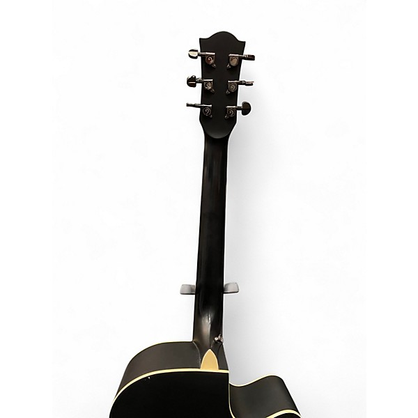 Used Vangoa Basic VG-1L Lefty BLACK Acoustic Guitar