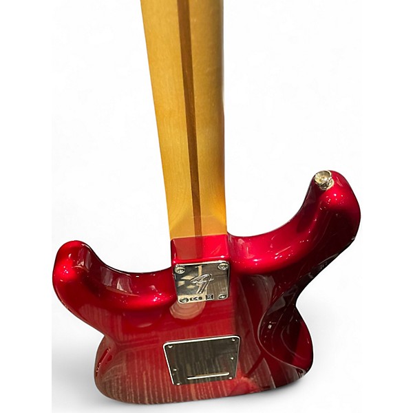 Used Fender Player Stratocaster HSS Candy Apple Red Solid Body Electric Guitar