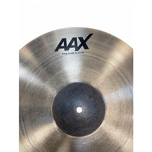 Used SABIAN 18in AAX Frequency Crash Cymbal