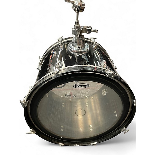 Used Remo 3 Piece ACOUSTICON BRAVO BLACK Drum Kit