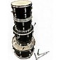 Used Sound Percussion Labs 4 Piece 4 Piece Black Drum Kit thumbnail