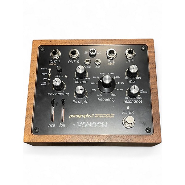 Used Vongon Paragraphs II Effect Pedal