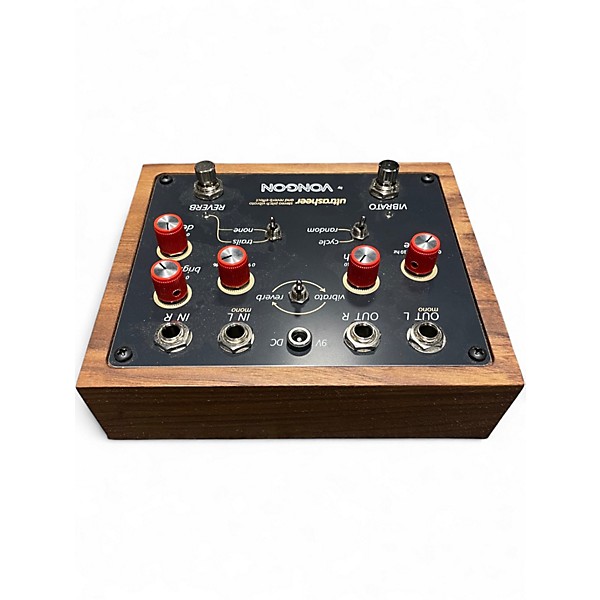 Used Vongon Ultrasheer Vibrato Reverb Effect Pedal