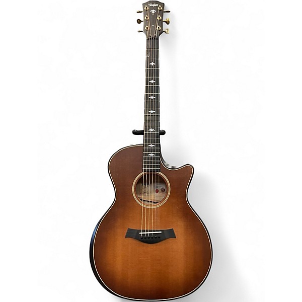 Used Taylor 614ce Builder's Edition Wild Honey Burst Acoustic Electric Guitar