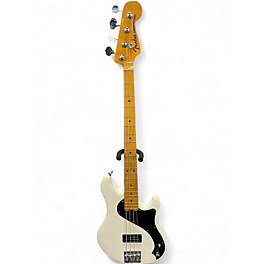Used Fender Modern Player Dimension Bass White Electric Bass Guitar