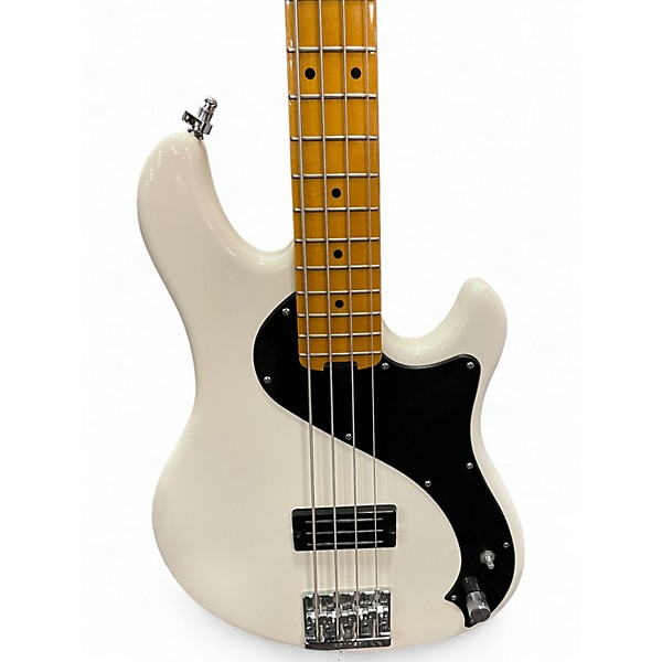Used Fender Modern Player Dimension Bass White Electric Bass Guitar