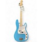 Used Squier Precision Bass Sonic Blue Electric Bass Guitar thumbnail