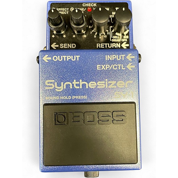 Used BOSS SY1 Synthesizer Effect Pedal