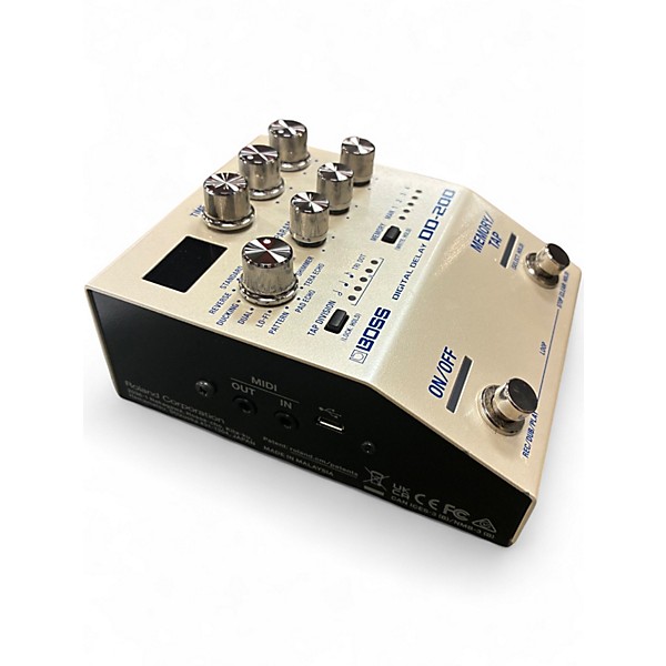Used BOSS DD200 Digital Delay Effect Pedal