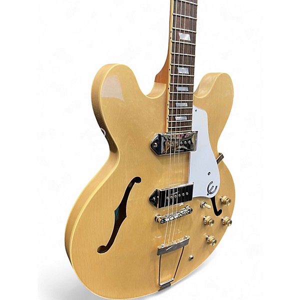 Used Epiphone Casino Natural Hollow Body Electric Guitar