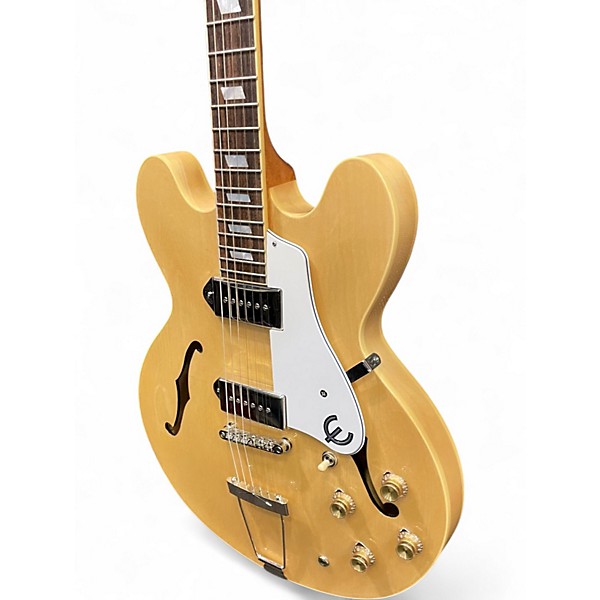 Used Epiphone Casino Natural Hollow Body Electric Guitar