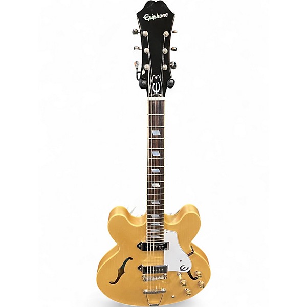 Used Epiphone Casino Natural Hollow Body Electric Guitar