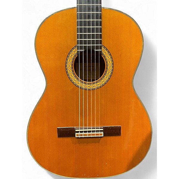 Used 1988 Takamine No 6 Vintage Natural Classical Acoustic Guitar