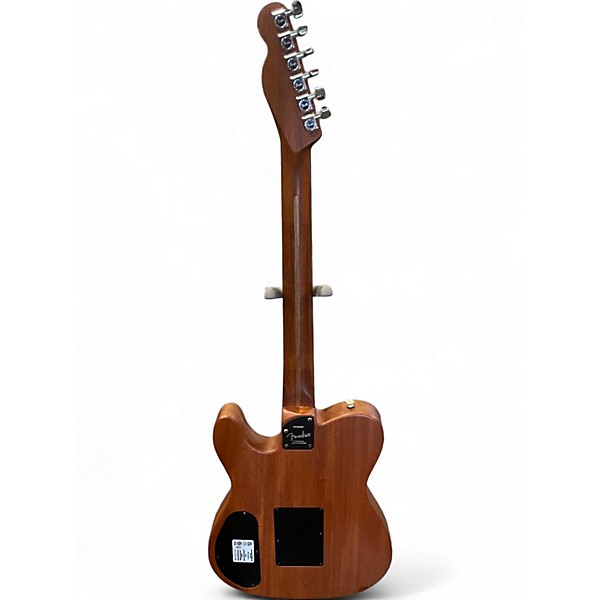 Used Fender American Acoustasonic Telecaster Sunburst Acoustic Electric Guitar