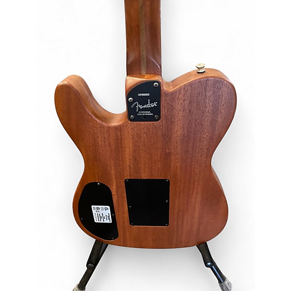 Used Fender American Acoustasonic Telecaster Sunburst Acoustic Electric Guitar