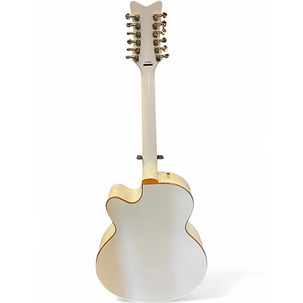 Used Gretsch Guitars G5022CWFE-12 Rancher Falcon White 12 String Acoustic Electric Guitar