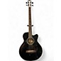Used Ibanez AEB10BE Black Acoustic Bass Guitar thumbnail
