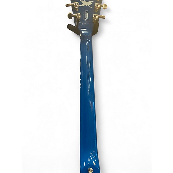 Used Dean The Dean From Hell CFH BLUE LIGHTNING  Solid Body Electric Guitar