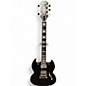 Used Epiphone SG Prophecy Jet Black Metallic Solid Body Electric Guitar thumbnail