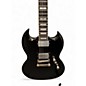 Used Epiphone SG Prophecy Jet Black Metallic Solid Body Electric Guitar
