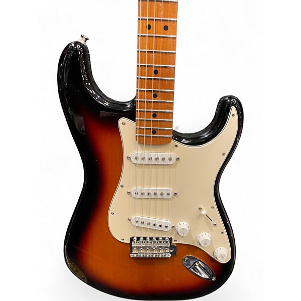 Used Fender Vintera 70s Stratocaster 3 Color Sunburst Solid Body Electric Guitar