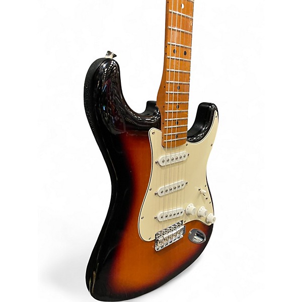 Used Fender Vintera 70s Stratocaster 3 Color Sunburst Solid Body Electric Guitar