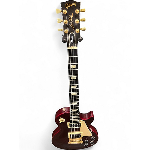 Used Gibson Les Paul Studio Midnight Wine Solid Body Electric Guitar