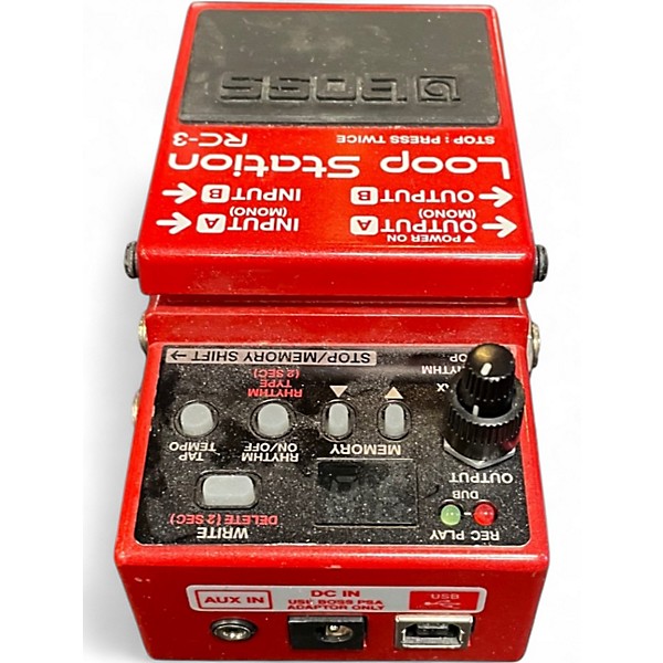 Used BOSS RC3 Loop Station Pedal