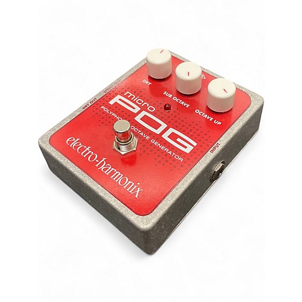 Used Electro-Harmonix Micro Pog Polyphonic Octave Generator Effect Pedal