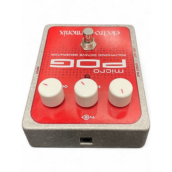 Used Electro-Harmonix Micro Pog Polyphonic Octave Generator Effect Pedal