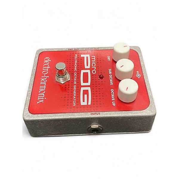 Used Electro-Harmonix Micro Pog Polyphonic Octave Generator Effect Pedal