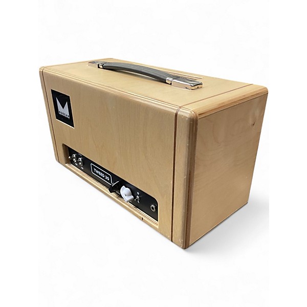 Used Morgan Amplification Tweed 20 Natural Cab Tube Guitar Amp Head